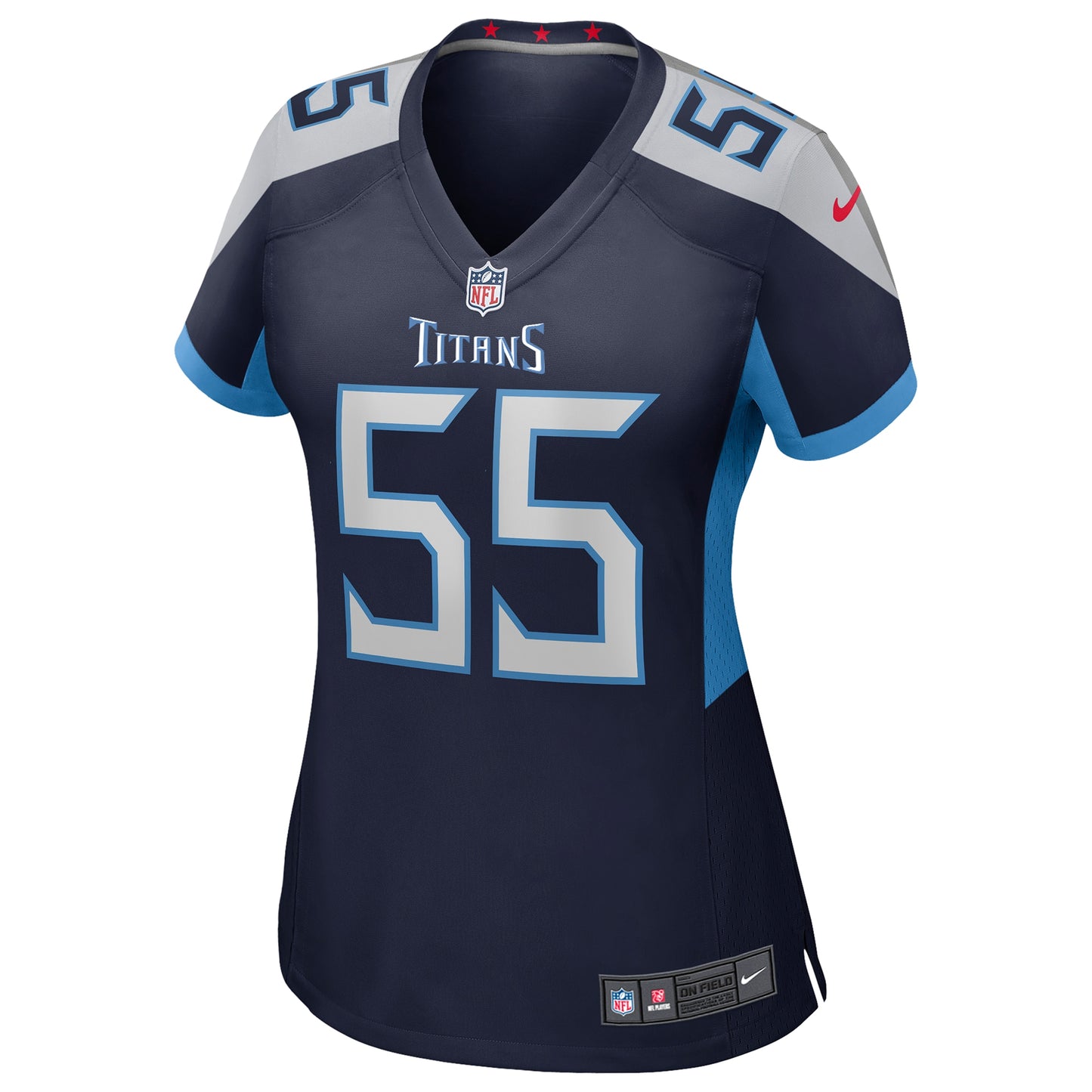 Tennessee Titans JC Latham Navy Team Game Jersey JS6423