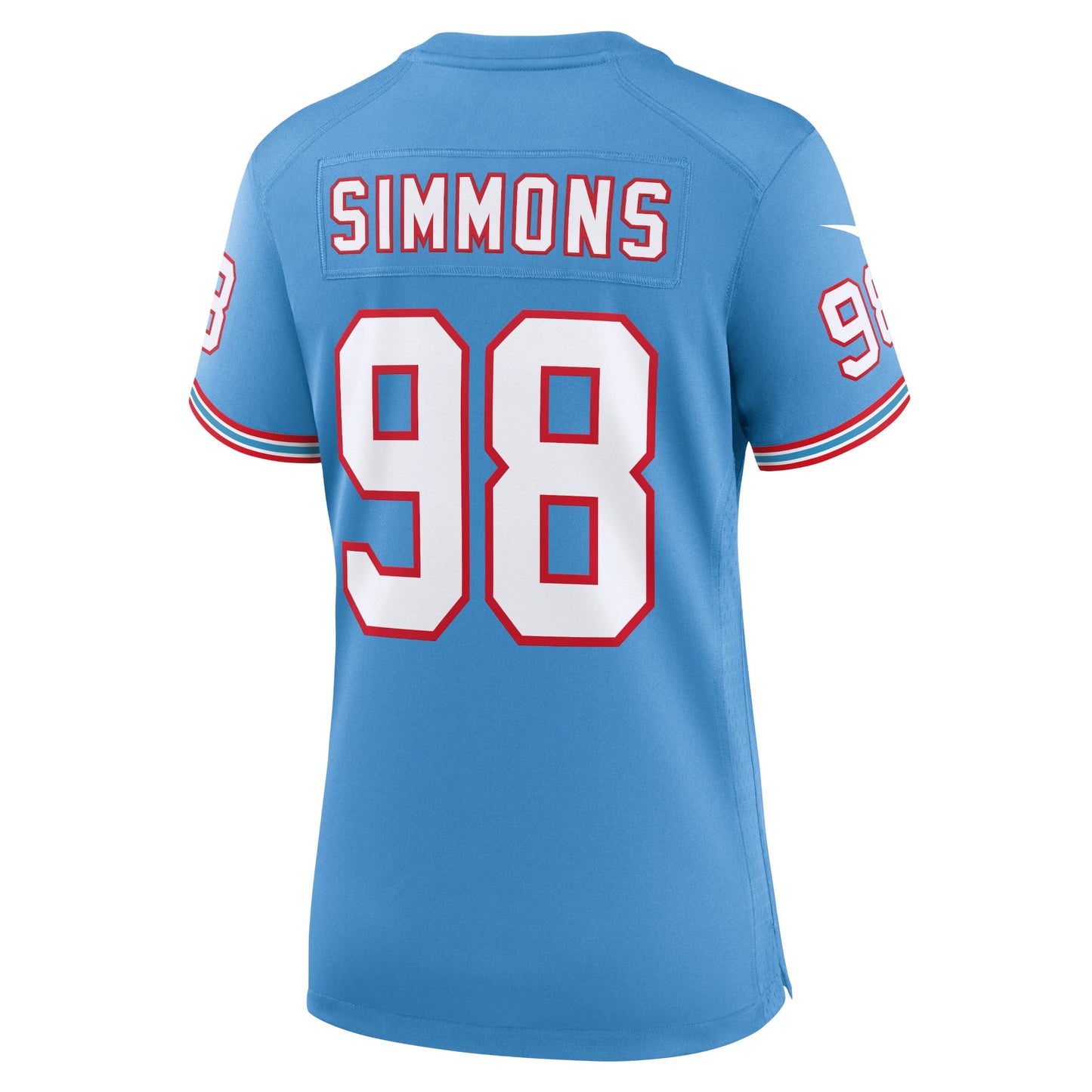 Tennessee Titans Jeffery Simmons Light Blue Player Jersey JS8979