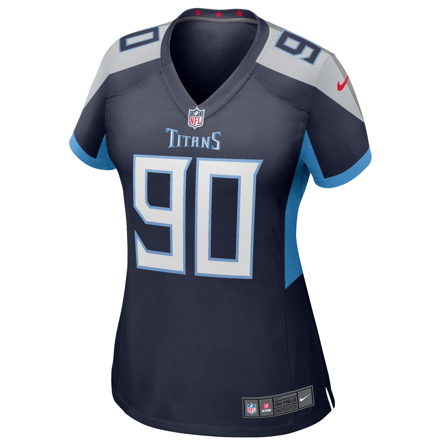 Tennessee Titans Jevon Kearse Navy Game Retired Player Jersey JS5979