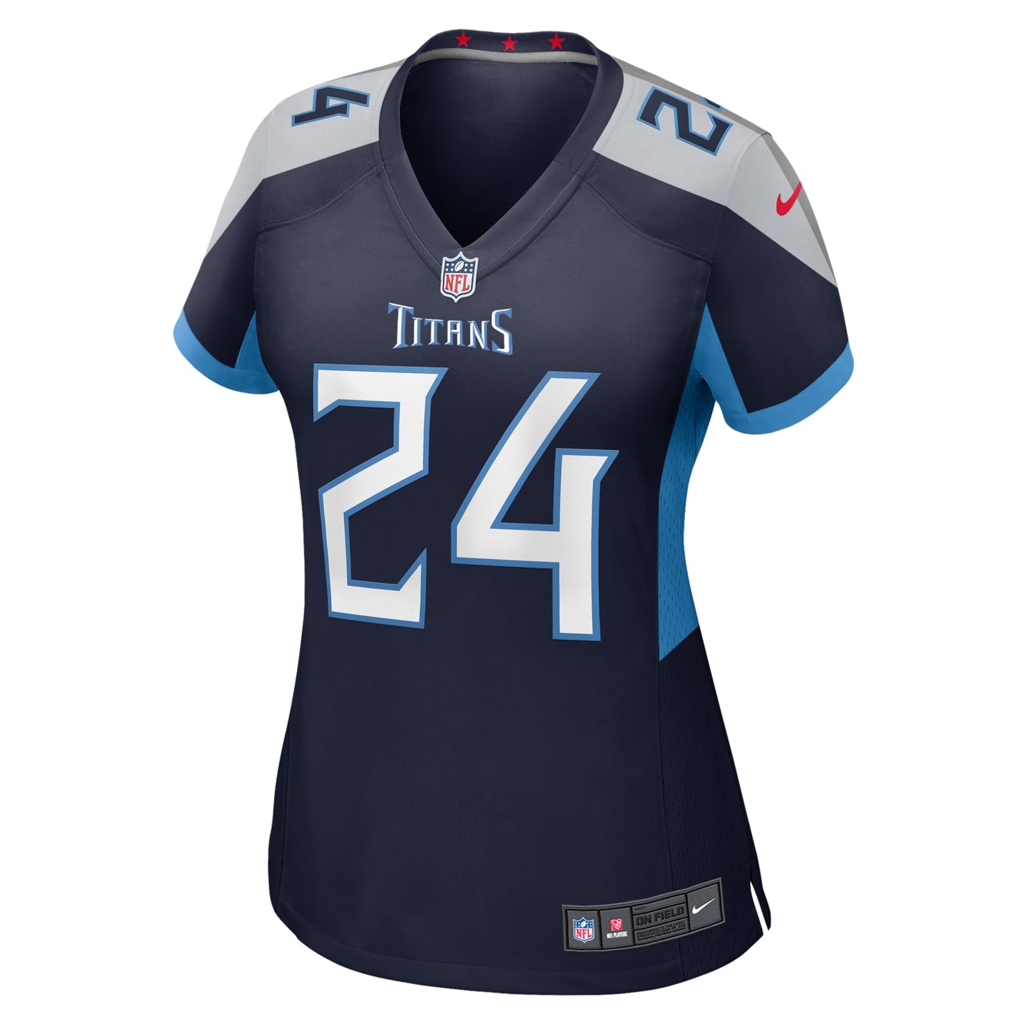 Tennessee Titans Julius Wood Navy Game Jersey JS9049