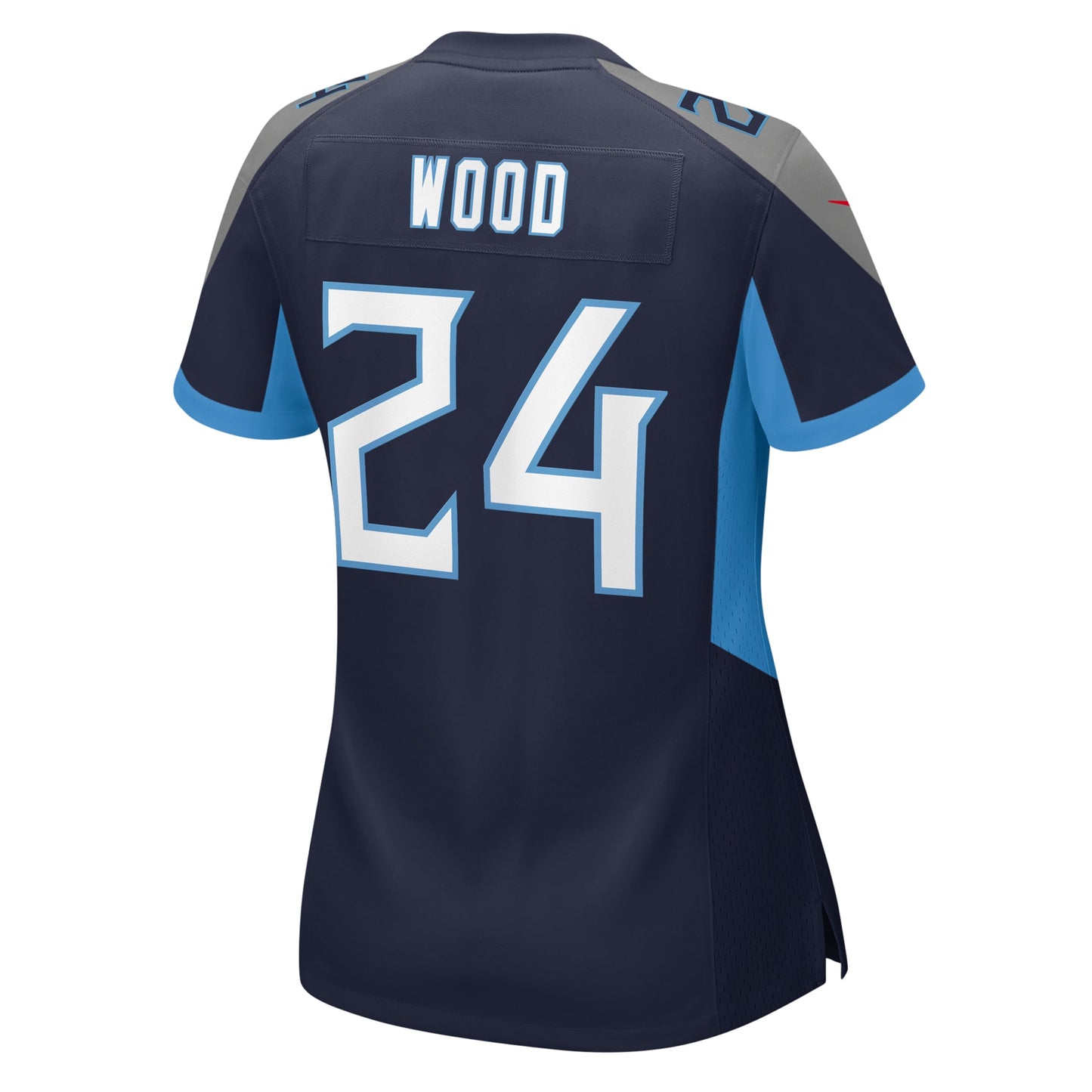 Tennessee Titans Julius Wood Navy Game Jersey JS9049