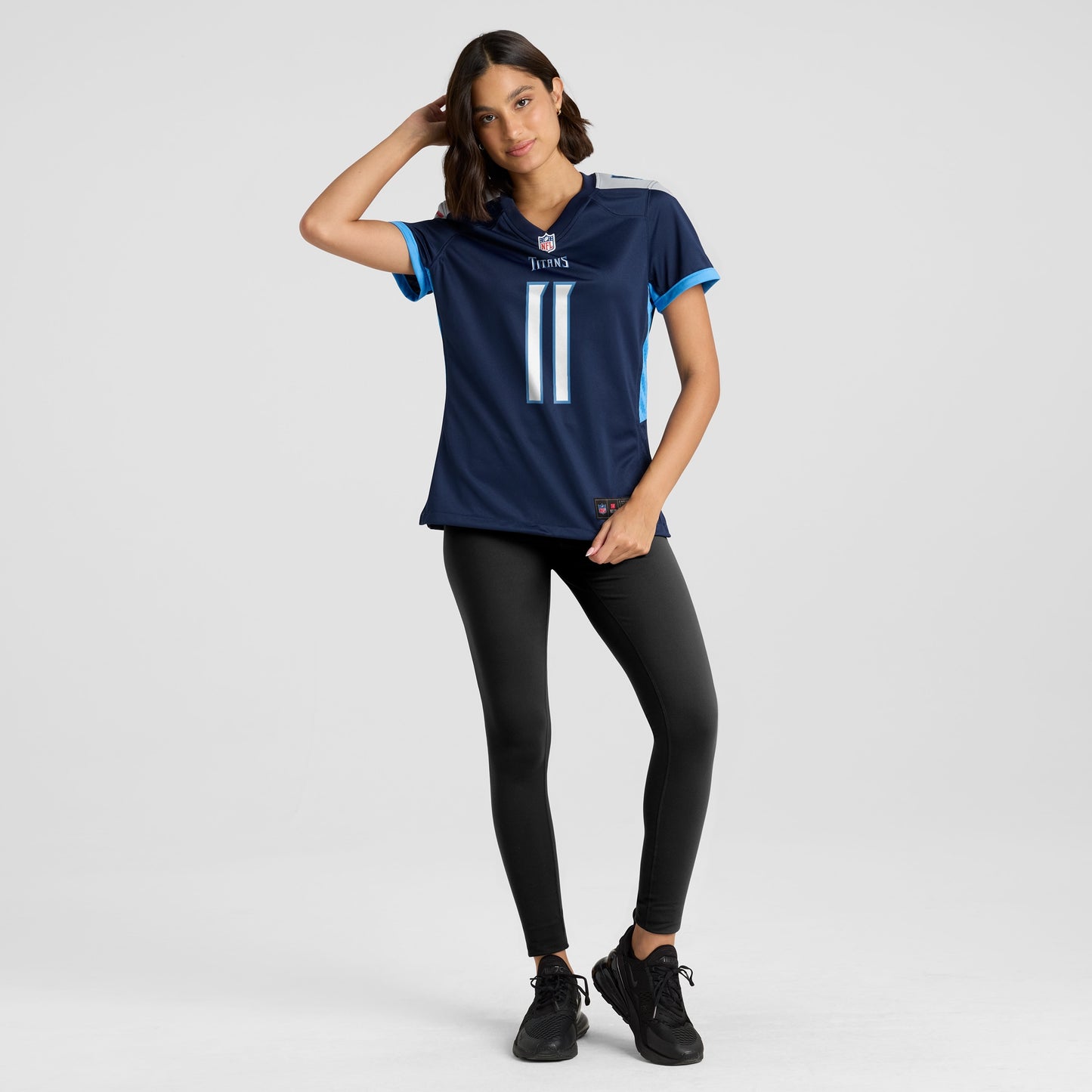Tennessee Titans Mason Rudolph Navy Game Jersey JS7420