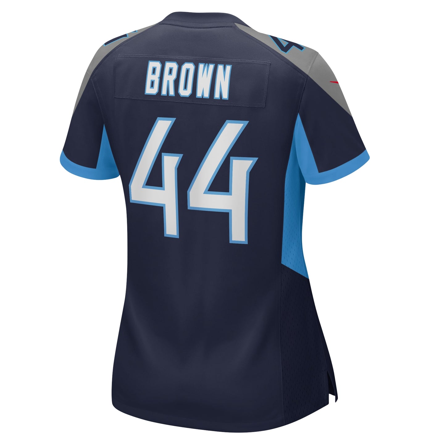 Tennessee Titans Mike Brown Navy Game Jersey JS7696