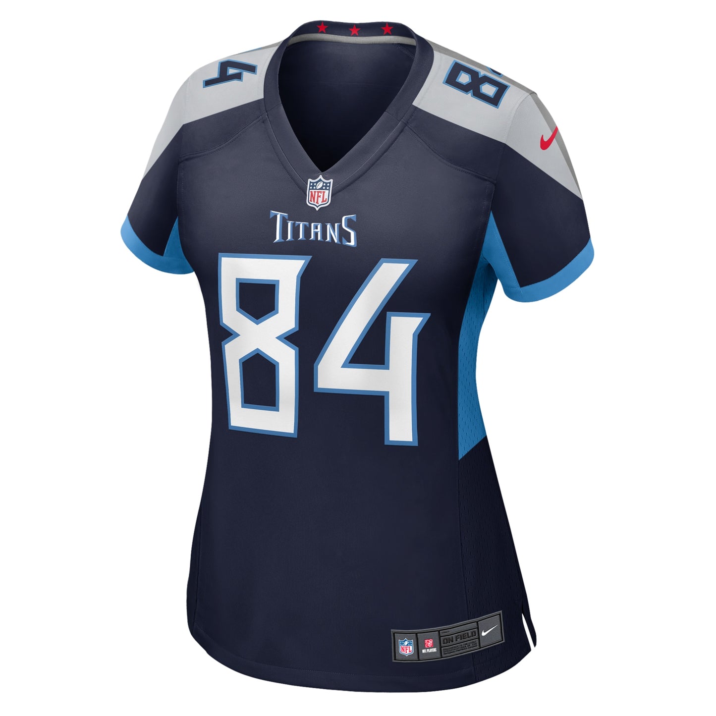 Tennessee Titans Nick Vannett Navy Game Jersey JS9249