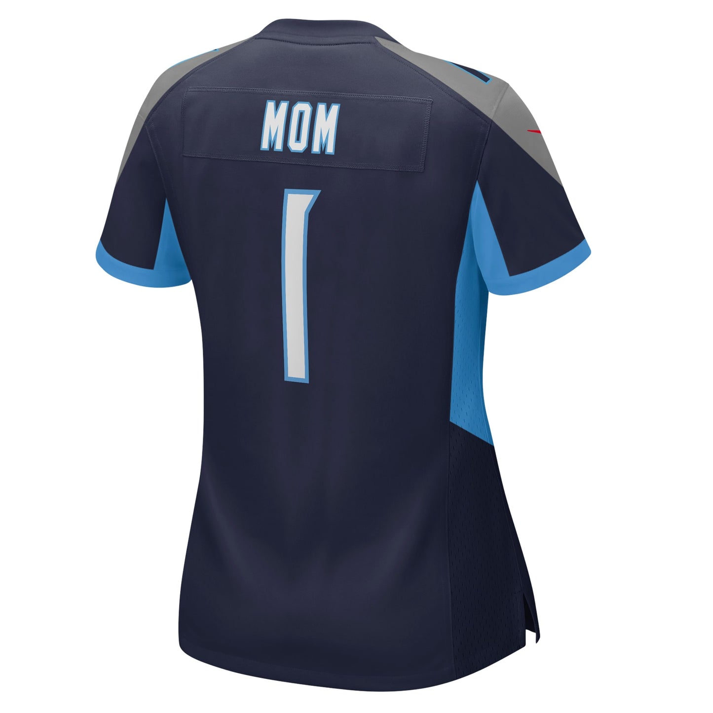 Tennessee Titans Number 1 Mom Navy Game Jersey JS3268