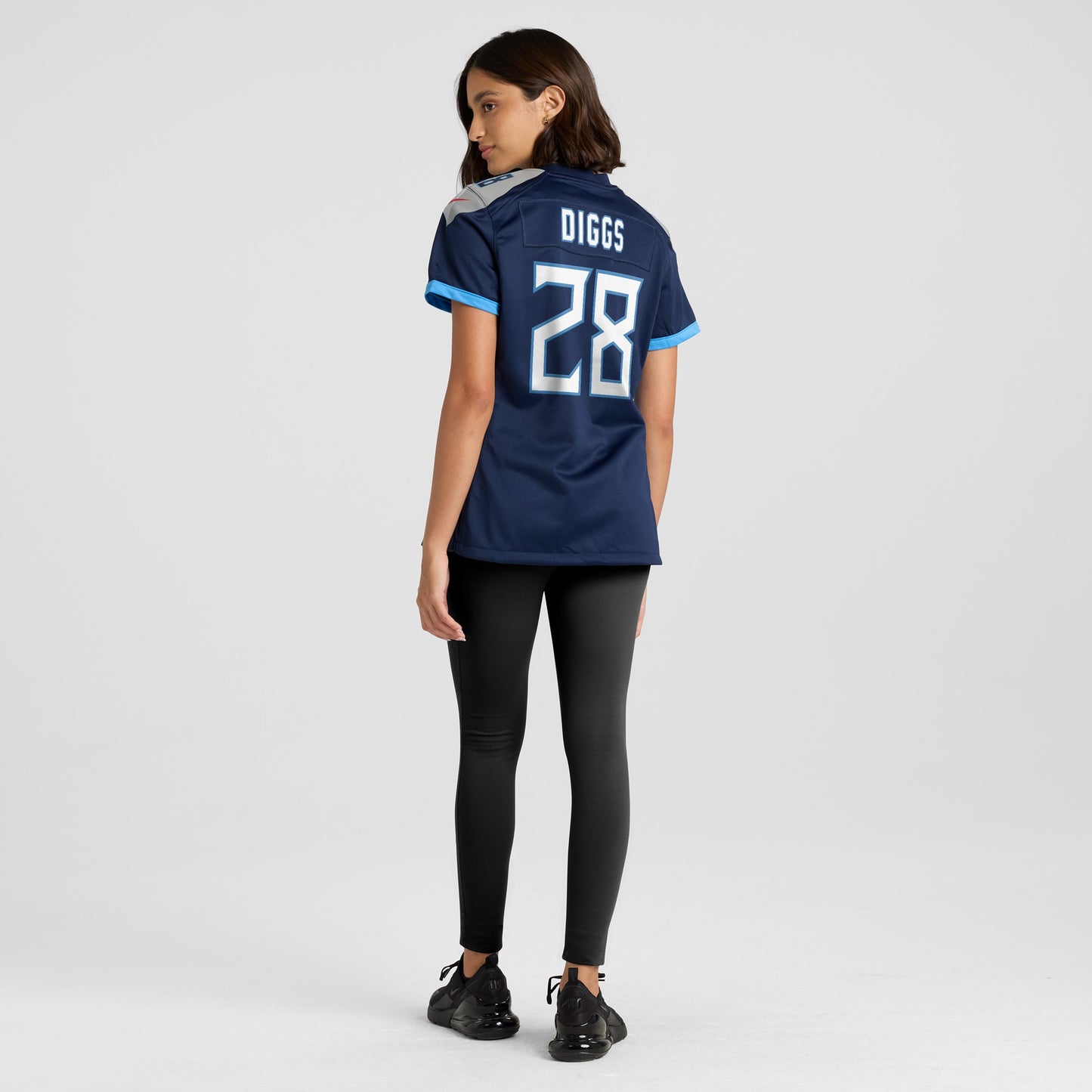 Tennessee Titans Quandre Diggs Navy Game Jersey JS2375