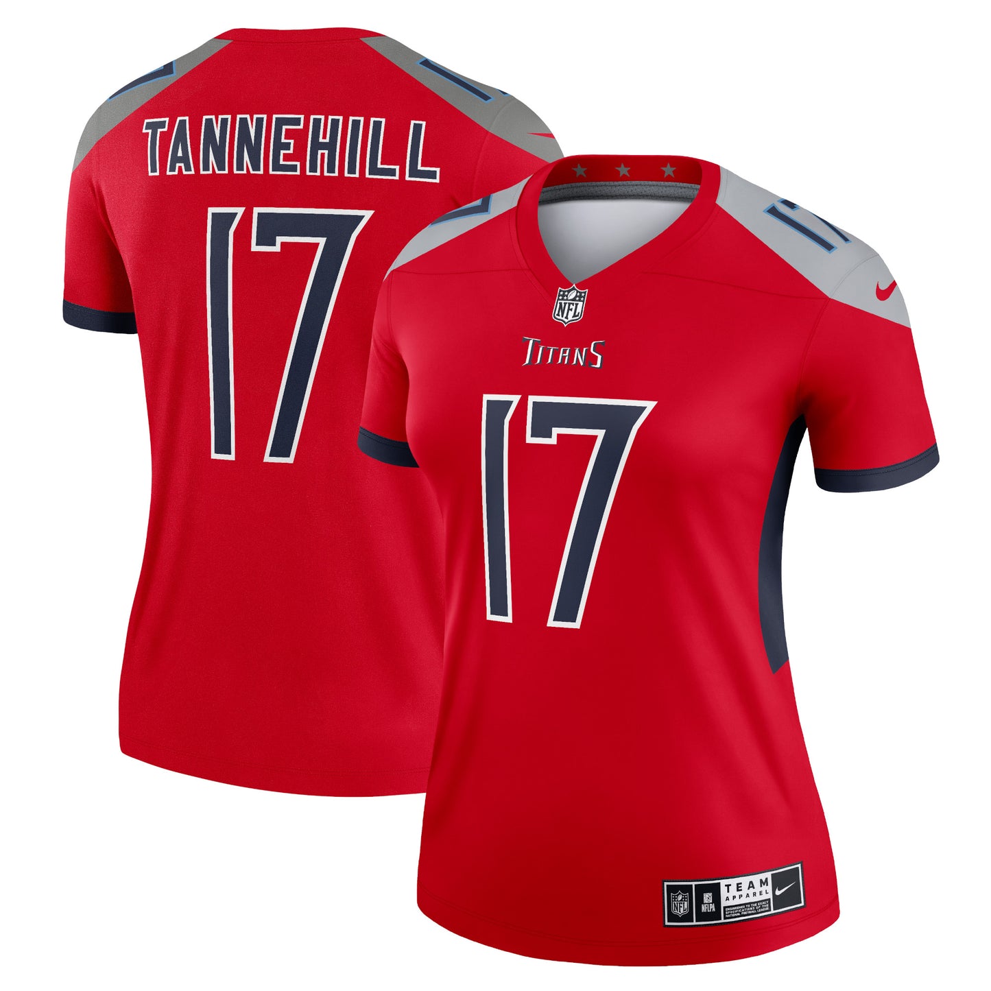 Tennessee Titans Ryan Tannehill Red Inverted Legend Player Performance Top JS2657 Jersey
