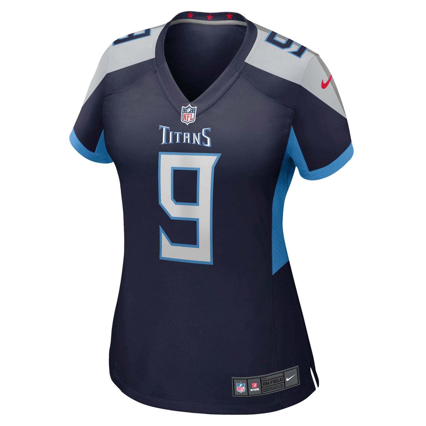 Tennessee Titans Steve McNair Navy Game Retired Player Jersey JS3349