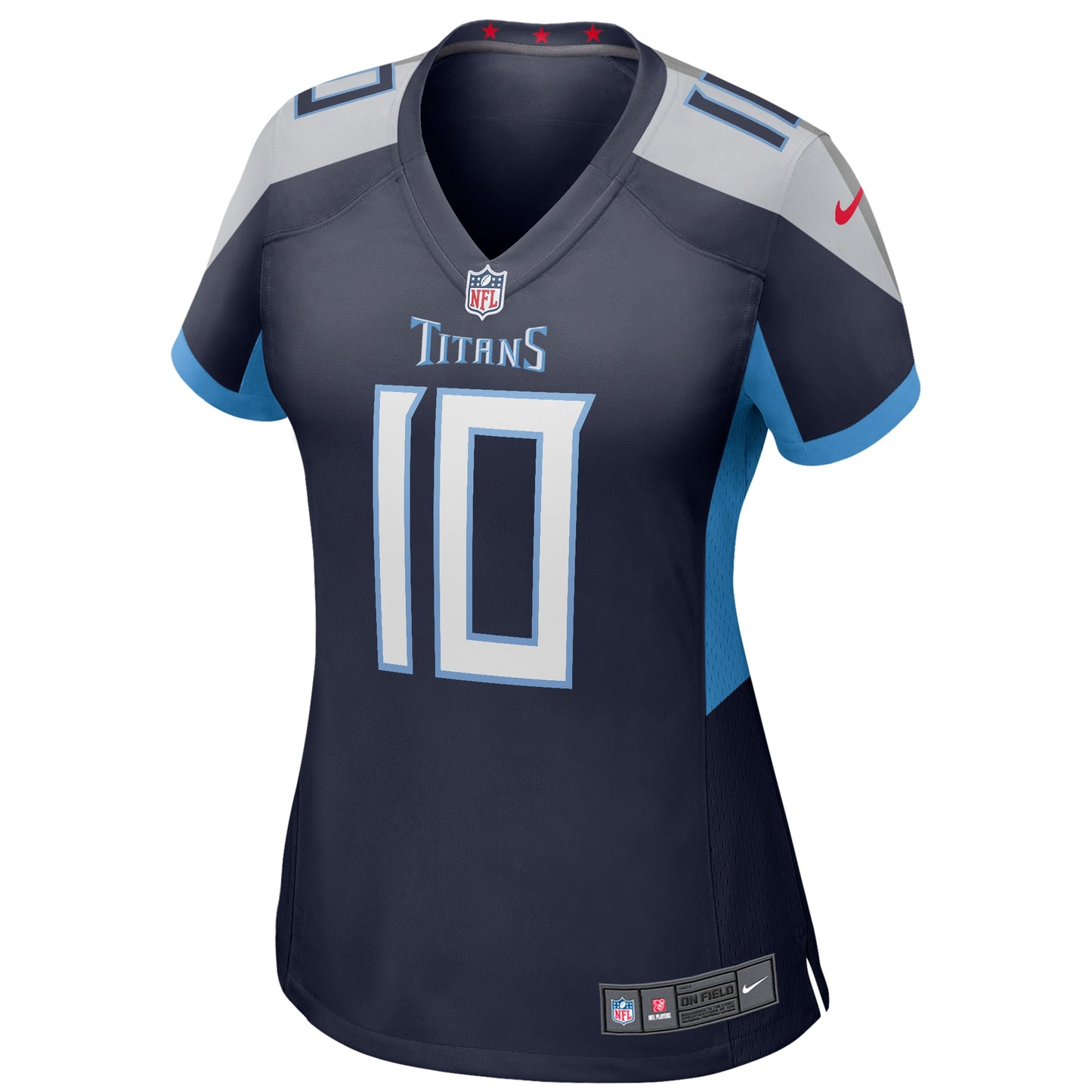 Tennessee Titans Vince Young Navy Game Retired Player Jersey JS9993