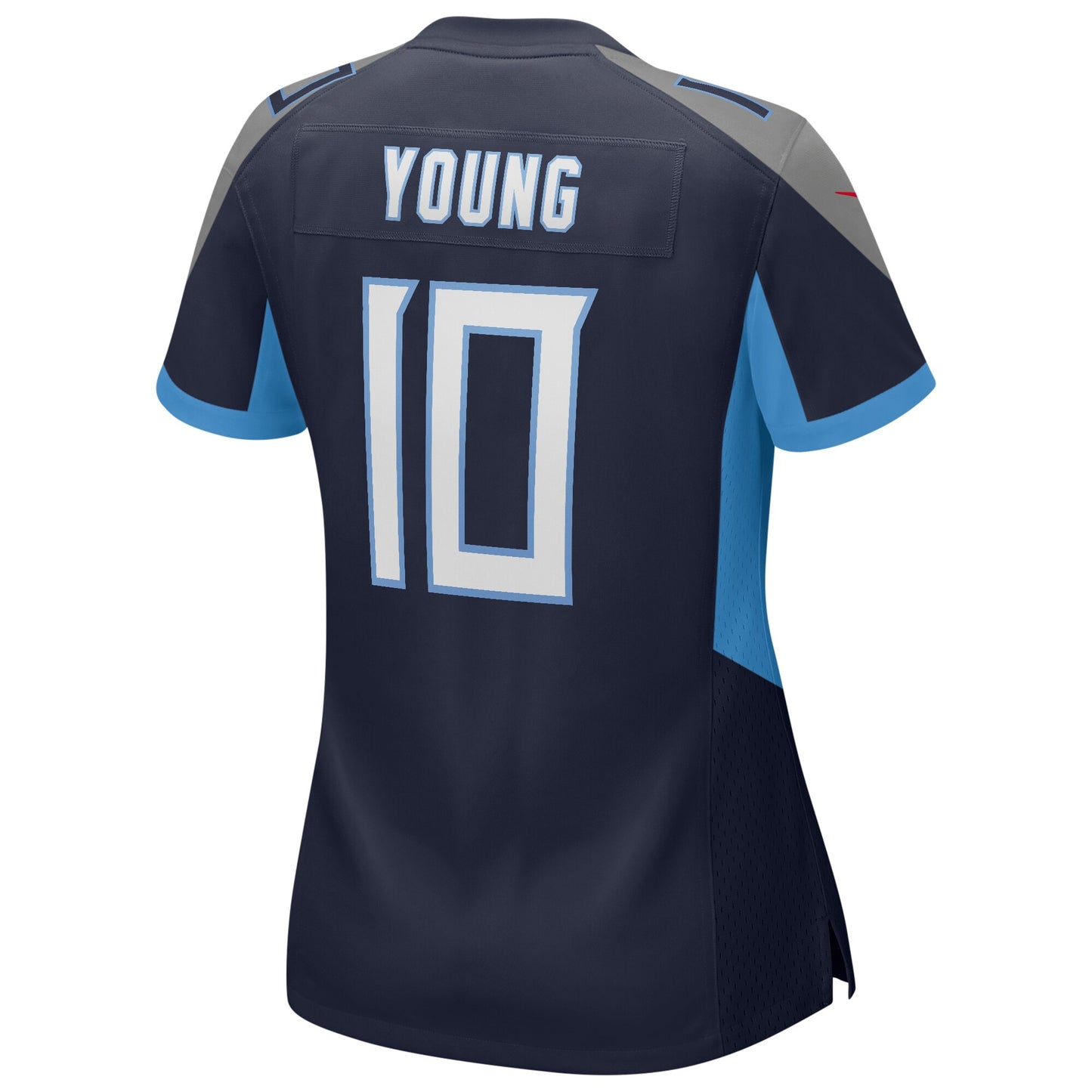 Tennessee Titans Vince Young Navy Game Retired Player Jersey JS9993